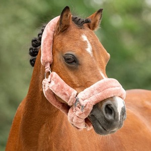 Cabestro de Piel Sintética Suave de Alta Calidad para Caballo - Cabestro Ecuestre de Lujo en Marrón, Granate y Rosa para Entrenamiento y Máxima Comodidad - Product Image 2