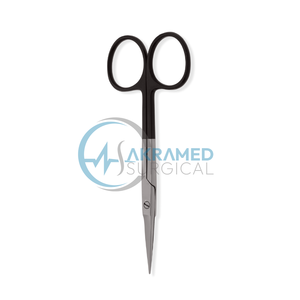 Nueva llegada de alta calidad profesional de acero inoxidable Manual fuente de alimentación ojo tijeras base instrumentos quirúrgicos Stock para la venta - Product Image 5