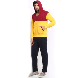 Survêtement à capuche imprimé personnalisé pour hommes Survêtement de musculation à séchage rapide Matériau respirant pour l'hiver Logo personnalisé - Product Image 3