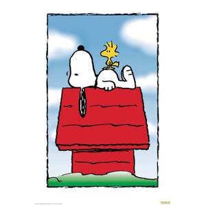Modern Style Peanuts Wall <b>Poster</b> Made of Paper - Product Image 1