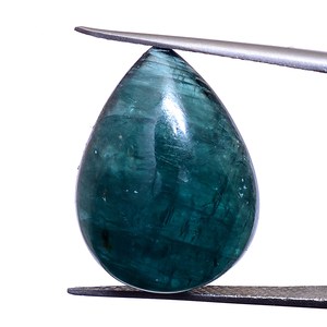 Cabujón de Granidierita AAA+ de 14x19 mm, Forma de Pera, Liso, Natural, Extremadamente Raro, Piedra Semipreciosa, Parte Trasera Plana, para Joyería - Product Image 1