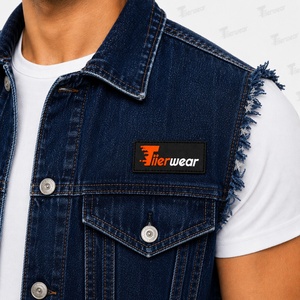 Chalecos Vaqueros de Mezclilla para Hombre, Fabricante, Venta al por Mayor, Chaleco Vaquero Personalizado, Sin Mangas, Ropa de Trabajo, Moda Urbana, Algodón - Product Image 6