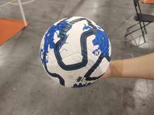 Logo impreso adultos y niños usan tamaño Original 5 Pvc cosido a máquina sublimación pelota de fútbol/pelota de fútbol para deportes de entrenamiento - Product Image 4