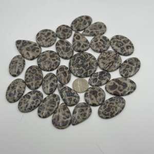 AAA + de alta calidad 100% Natural Goyal exporta piel de víbora cabujón de jaspe piedras preciosas sueltas fabricación de joyas tamaño personalizado mezcla varios - Product Image 3