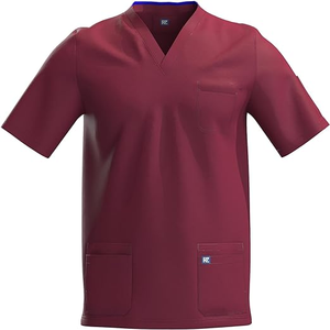 Uniformes hospitaliers pour infirmières et médecins Unisex 2025 Custom 4-Way Stretch Spandex Nursing Scrubs Suit Summer Prints OEM - Product Image 6