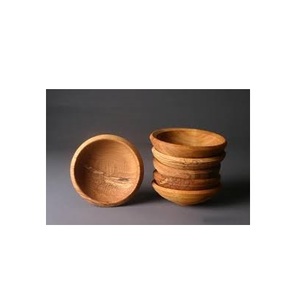 Bol en bois et aspect moderne et brillant poli 100% pièce naturelle différent bol en bois non poli à vendre - Product Image 6