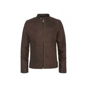 Chaqueta de Cuero para Hombre, Prenda Exterior Premium Diseñada con Estilo Vanguardista y Atractivo Visual Refinado - Product Image 1