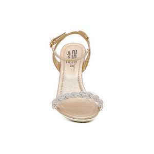 Golden FN5510 Sandales de mariée fantaisie-Chaussures de mariage élégantes - Product Image 1