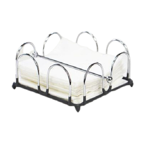 Porte-serviettes en fer au design classique, qualité exclusive, forme carrée, porte-papier pour la maison et la cuisine - Product Image 4