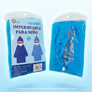Imperméable pour enfants garçons et filles, motif requin, respirant, bleu, taille 10, imperméable, design marin, léger et de qualité supérieure - Product Image 2