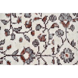 Grand tapis turc de 5,9 x 9 pieds, tapis vintage, tapis en laine rayé gris et rouge - Product Image 5