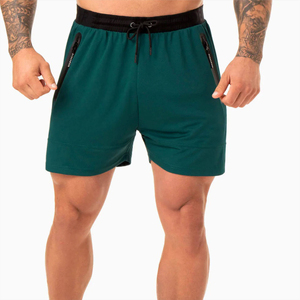 Pantalones Cortos Deportivos de Poliéster de Doble Capa Personalizados para Hombre, Talla Grande, Pantalones Cortos de Baloncesto de Malla de Verano con Costura Interior de 5 Pulgadas y Diseño Impreso - Product Image 2