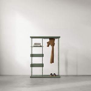 Supports de rangement en métal élégants et contemporains Conception en fer pour le salon, la chambre à coucher et les intérieurs de maison - Product Image 3