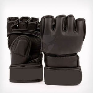 High Quality Custom Made Cowhide Leather PU Training Punching <b>Gloves</b> for MMA Muay Thai Kick <b>Boxing</b>-for <b>Martial</b> <b>Arts</b> <b>and</b> <b>Boxing</b> - Product Image 1