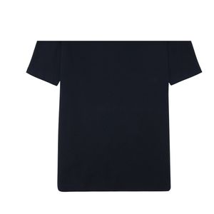 Camiseta de Manga Corta Casual para Hombre, Talla Grande, con Logotipo Personalizable de Alta Calidad, Transpirable, Negra, 220 g/m², 100 % Orgánica - Product Image 5