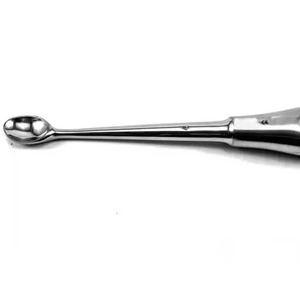Curete de hueso 5x6mm, cuchara afilada para cirugía Dental, tejido de 17 cm, hecho en paquistaní, superventas - Product Image 3