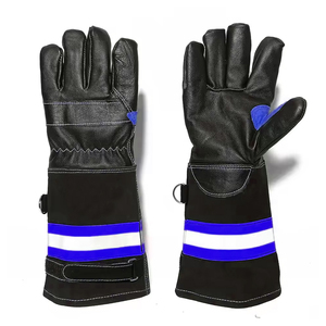 Guantes de bombero de diseño y logotipo personalizado Guantes de bombero de fabricación profesional Guantes de bombero resistentes - Product Image 1