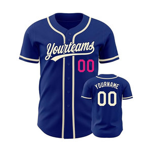 Camisetas de béisbol atléticas personalizadas para hombres, camisas transpirables con botones, impresión personalizada de números de nombre, opciones de talla grande para - Product Image 3