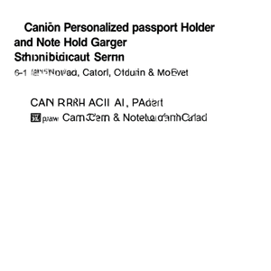 Porta Passaporto e Porta Note Personalizzato Canion, Gadget Personalizzati - Product Image 3