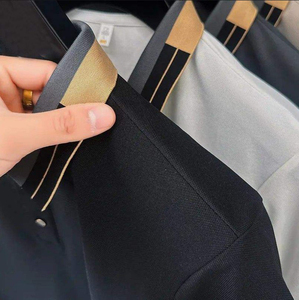 Polo estándar con bordado personalizado, camiseta informal unisex de alta calidad, Camiseta de piqué de golf para ciclismo, Manga corta 3D para hombre - Product Image 2