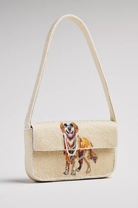 Nouveau design 2025, sac de soirée pour femme et fille, style classique, broderie de perles en coton fait main de haute qualité, couleur unie - Product Image 6