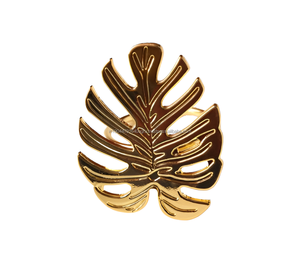 แหวนผ้าเช็ดปาก Monstera Leaf คุณภาพระดับพรีเมียมที่ทันสมัยโรงแรม/ร้านอาหาร/รายการตกแต่งโต๊ะงานแต่งงาน - Product Image 1