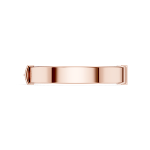 Synthetic Diamond <b>Baguette</b> Cut 10K Rose Gold Plated Unisex Adjustable Luxury Tennis <b>Bracelet</b> for Wedding Anniversary Gift - Product Image 6