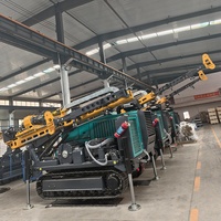 Foreuse hydraulique industrielle sur chenilles pour forage profond, machine d'exploration de mine de cuivre en carrière ouvert, foreuse à carottage diamanté