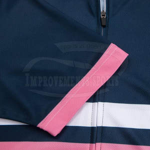 Maillot de course respirant pour hommes, 100% tissu polyester, logo avant, personnalisable, maillot de cyclisme de haute qualité, prix bon marché - Product Image 5