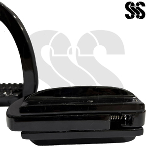 Étriers en alliage d'aluminium anodisé personnalisés en gros, légers, style italien, équipement équestre de haute qualité SHER - Product Image 3