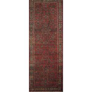 Ornate <b>Wool</b> Runner Carpet Timeless Vintage Motif Artisan <b>Crafted</b> Traditional Interior Decor Luxury Floor Accent Rug - Product Image 1