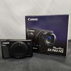 Cámara compacta PowerShot SX740 HS Lite Superzoom de alta calidad, color negro, lista para enviar. - Product Image 1