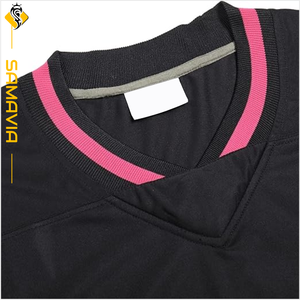 Camiseta de fútbol americano Equipo Camiseta de fútbol americano Tela de poliéster Uniforme personalizado Top Listo para enviar - Product Image 3