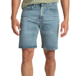 Servicio OEM, Pantalones Cortos Vaqueros para Hombre Hechos a Medida al por Mayor, Nueva Llegada, Pantalones Cortos Vaqueros para Hombre de Marca Privada - Product Image 1