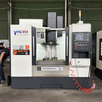 Centre d'usinage CNC vertical VMC850 avec axe Z de 800 mm, axe X de 800 mm, système de commande GSK, broche BT40