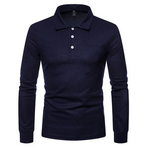 Chemises polo classiques à manches longues pour hommes 2026, chemises polo élégantes et respirantes pour hommes, col à revers, chemises polo de créateur pour hommes - Product Image 2