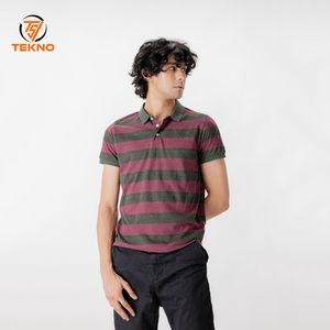 Haute qualité 100% polyester/coton pour hommes pour polos respirant et confortable impression personnalisée en prix usine service OEM - Product Image 1