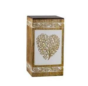 Urne de crémation arbre de vie en palissandre pour cendres humaines urne pour animaux de compagnie urnes funéraires pour adultes faites à la main pour animaux de compagnie personnalisés - Product Image 4