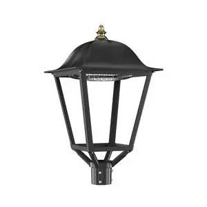 2023 nuovo stile 30W 40W 60W 90W IP66 IK08 luce di illuminazione per montaggio su palo superiore per palo da giardino a Led per esterni di alta qualità per Park Street