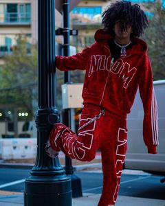 Trajes Deportivos de Invierno para Hombre, de Primera Calidad, Más Vendidos, Casuales, Ecológicos, Transpirables, de Secado Rápido, de Color Sólido, 100% Algodón, Cómodos - Product Image 3