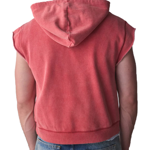 Top court respirant en soie pour femmes personnalisable sweats à capuche hiver Streetwear imprimé capuche doublée court devant Service OEM disponible - Product Image 6