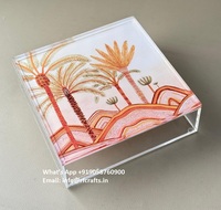 Herbruikbaar Acryl Dessert En Droog Fruit Doos Gestroomlijnd Ontwerp Voor Ramadan Presentaties