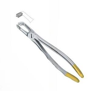 Fórceps de extracción de dientes dentales Fig.79 Diam Logotipo personalizado de calidad superior plateado con instrumentos dentales de acero inoxidable dorado - Product Image 5