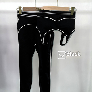 Vêtements de sport personnalisés pour femmes, pantalons de compression souples et hauts légers de yoga, ensembles de fitness extensibles pour le sport - Product Image 6