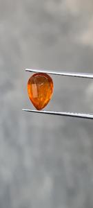 Piedras preciosas de cianita naranja natural facetadas con forma de mezcla para hacer joyas, cabujón de cuentas de cianita rosecuts - Product Image 6