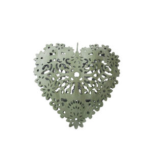 Best Selling Iron Metal Hanging Heart <b>Wall</b> Decorative Ornament Grey Color for Home & <b>Christmas</b> Decoration Handmade Bulk - Product Image 6