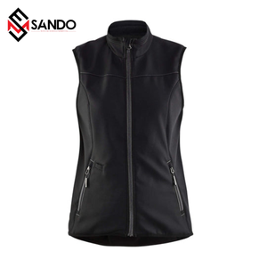 Chaquetas acolchadas de invierno para mujer, chaleco cortavientos softshell sin mangas para exteriores, ropa impermeable para mujer, OEM - Product Image 2