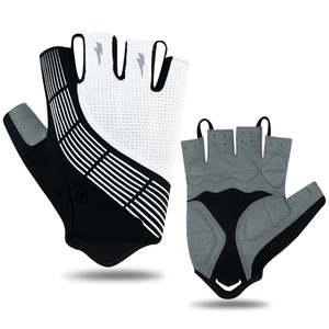 Factory Price Half-Finger Cycling Gloves for <b>Outdoor</b> Sports Breathable <b>Function</b> Cycling-Wholesale with Custom LOGO - Product Image 1