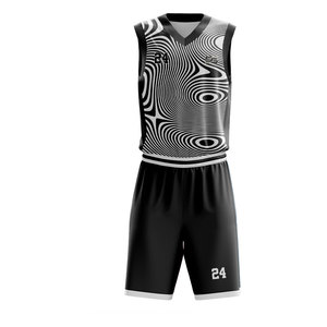 เครื่องแบบทีมบาสเก็ตบอลชุดเสื้อบาสเก็ตบอลสำหรับเด็ก - Product Image 2