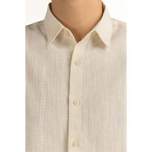 Camisas Casuales a Cuadros para Hombre con Cuello Alto, Tela Popelina Transpirable, Modelo MN-CS-WS25-289, Camisas de Negocios y Casuales ODM - Product Image 1